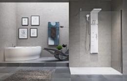 Panel z wyposażeniem Novellini DRESSS