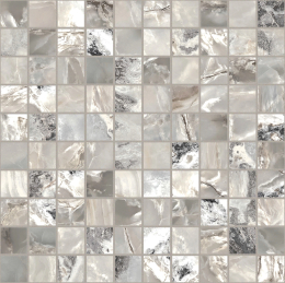 Florim Casa Dolce Casa Onyx&More Silver Blend Glo Mosaico 3X3  767658
