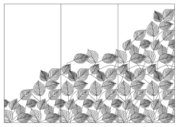  Gigacer Concrete Signs Brown Leaves 120X250 6Mm 6CONCR250BROLEA 