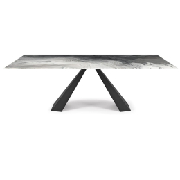 Table Cattelan Italia Eliot Crystalart