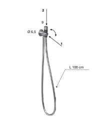Shower jet Antonio Lupi GIRO_INTENSO