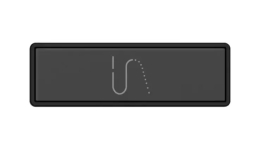 Plaque-bouton Gessi SP02773