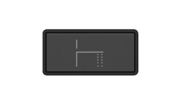 Plaque-bouton Gessi SP02780