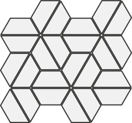 Sant'Agostino Hexagon Highst.Dark CSAHHSDA28