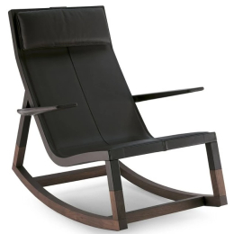 Rocking chair Dondo Poltrona Frau