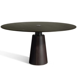 Mesa Due Round table Poltrona Frau