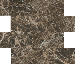 Florim Rex Bijoux Marron Impe Glo 6Mm Mur.Sf 7,5X15 767603