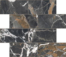 Florim Rex Bijoux Ombre Carav Glo 6Mm Mur.Sf 7,5X15 767601