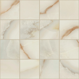 Florim Rex Bijoux Onyx Blanche Glo 6Mm Mos 7,5X7,5 767615