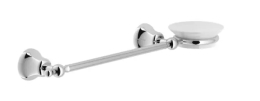 Towel holder with soap dish Nobili SSACGR20
