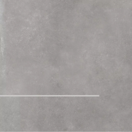 Bardelli Lines 1B (Grigio Flat + Listello Acciaio) L1B060A 60X60  LINES_1_B_L1B060A