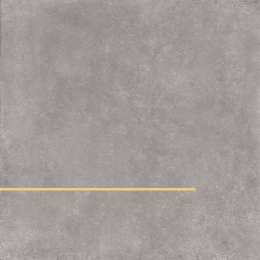 Bardelli Lines 1B (Grigio Flat + Listello Ottone) L1B060O 60X60  LINES_1_B_L1B060O