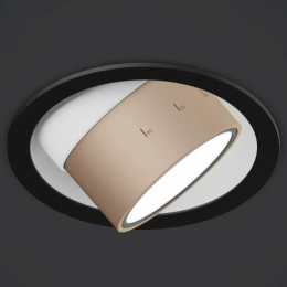 lui piano - Spotlight matt white tube