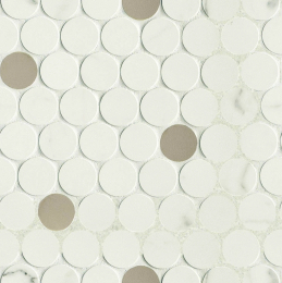Marazzi Magnifica Statuario Mosaico Circle M8FT