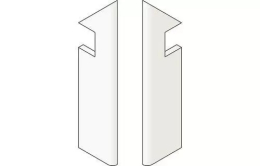 Atlas Concorde Marvel Fior Di Bosco Battiscopa Sag. Dx Silk  AGHB