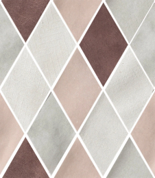 CIR MOS.ROMBO MIX PINK  25X25 1069908