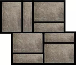 FLORIM REX MATIÈRES REX GRIS MOD.MURETTO 3D 30X30 755944