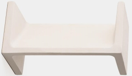 Mutina Mistral White 12,5X25,5 B BOMIS01