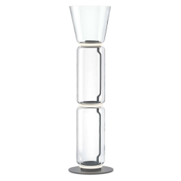 Floor lamp FLOS F0269000 Noctambule Floor 2 High Cylinder Cone Small Base