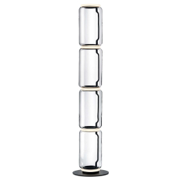 Floor lamp FLOS F0291000 Noctambule Floor 4 Low Cylinder Small Base