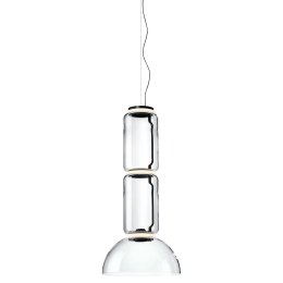 Pendant FLOS  F0273000 Noctambule Suspension 2 Low Cylinder Bowl