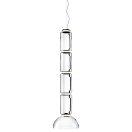 Pendant FLOS  F0275000 Noctambule Suspension 4 Low Cylinder Bowl