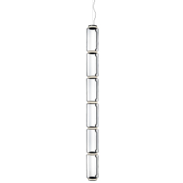 Pendant FLOS  F0279000 Noctambule Suspension 6 Low Cylinder
