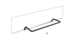 Towel holder Antonio Lupi OMBRAPS36