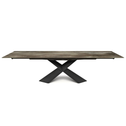 Table Cattelan Italia Tyron Crystalart Drive