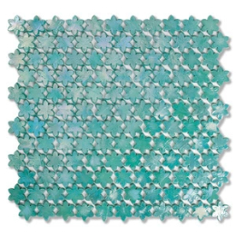 Sicis   Water Lily Green 29,3X31,6  F13_WATER_LILY