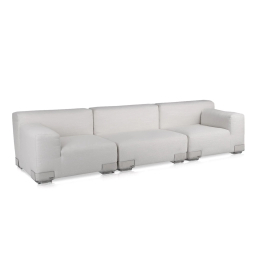 Sofa Kartell Plastics Duo 3-seater