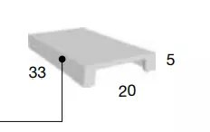 Cover plate Antonio Lupi PIANETTO