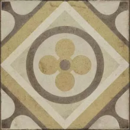 Ragno 200X200 Ottocento Tappeto 7 Ambra  R86X