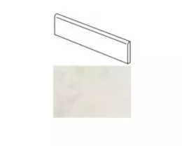 Refin Design Industry Oxyde White Battiscopa R  7X75  LG84