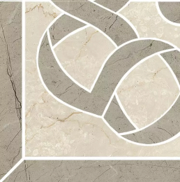 Refin Prestigio Botticino Fascia Classic Lucido Ang.Dx R 15X15  LZ02