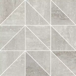 Refin Prestigio Travertino Grigio Mosaico T. Mix R. OO38