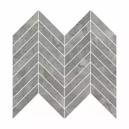 Refin River Grey Mosaico Chevron Lucido R  OH13