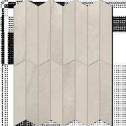 Refin Sublime Grey Plisse' Mosaico Mix R OU17