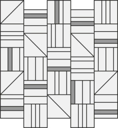 Ragno Resina Avorio Mosaico Forme  R7LM