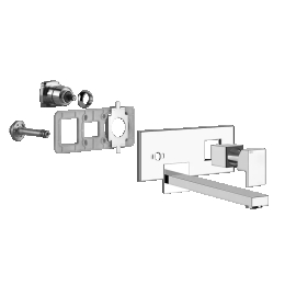 External part Gessi 44838