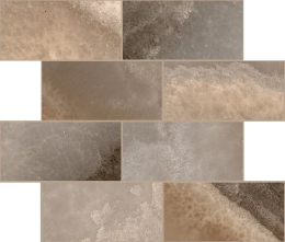 Florim Rex Reves De Rex Choco Glo 6Mm Mur.Sf 7,5X15 770279