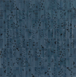 Marazzi Rice Blu Decoro Leaf Lux M96W