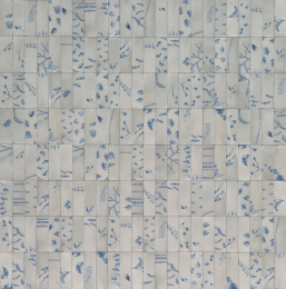 Marazzi Rice Grigio Decoro Leaf Lux M96V