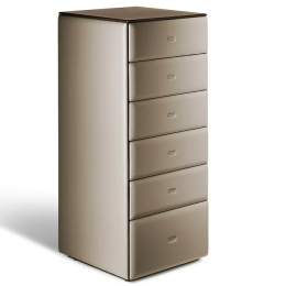 High drawer chest Moondance Poltrona Frau