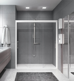 Shower enclosure Novellini ROSEROSSE3P