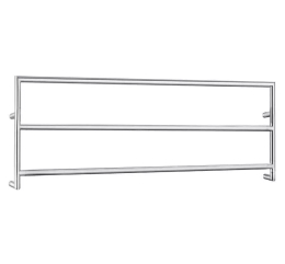 Electric heated towel rail  Margaroli 5-5303AQ