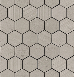 Italgraniti Silver Gr.Taupe Mos.Esagonetta Mix 30X31  SI04MESM