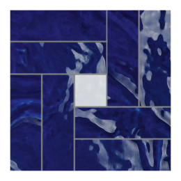 CIR MOS.CASABLANCA BLU  25X25 1082257