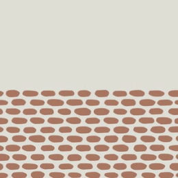 Mutina Tape Cobble Half Brown 20,5X20,5  RETA53