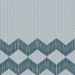 Mutina Tape Zigzag Half Blue 20,5X20,5  RETA27
